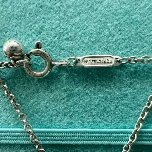 SOLD Tiffany & Co. Hardwear 8mm Ball Pendant Adjustable Necklace 16”-18” - Picture 9 of 10